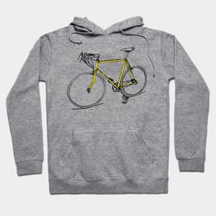 Yellow Bike Hoodie